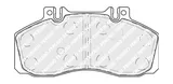 Disk pločice Ferodo FCV879 – IVECO Eurocargo (WVA 29065)