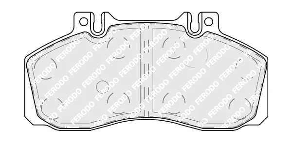 Disk pločice Ferodo FCV879 – IVECO Eurocargo (WVA 29065)