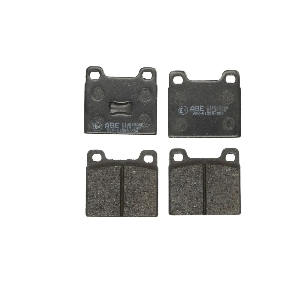 Front brake pad set ABE C1W018ABE (WVA 20228) – VW Golf I, Polo, Passat B1/B2, Audi 80