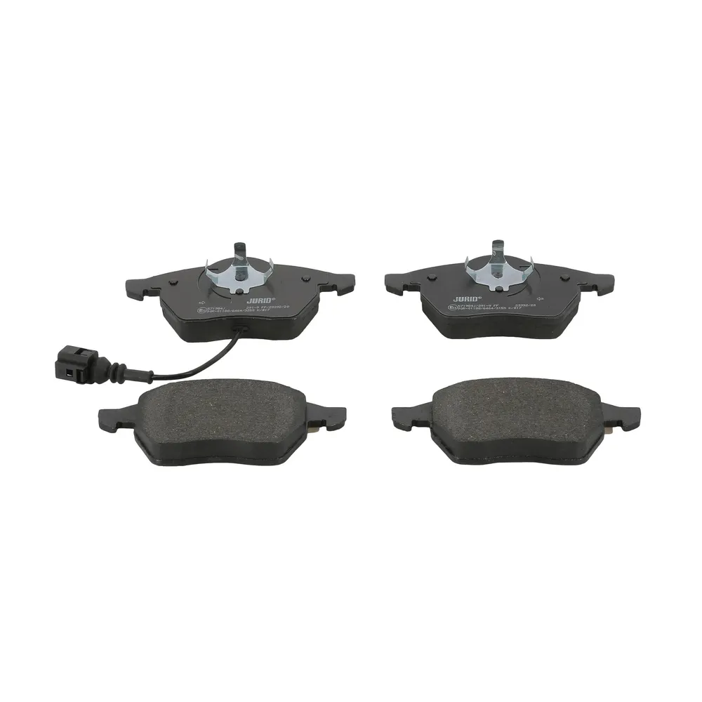 Front brake pad set Jurid 571984J (WVA 23392) – VW Golf IV, Bora, Audi A3 8L, Škoda Octavia I