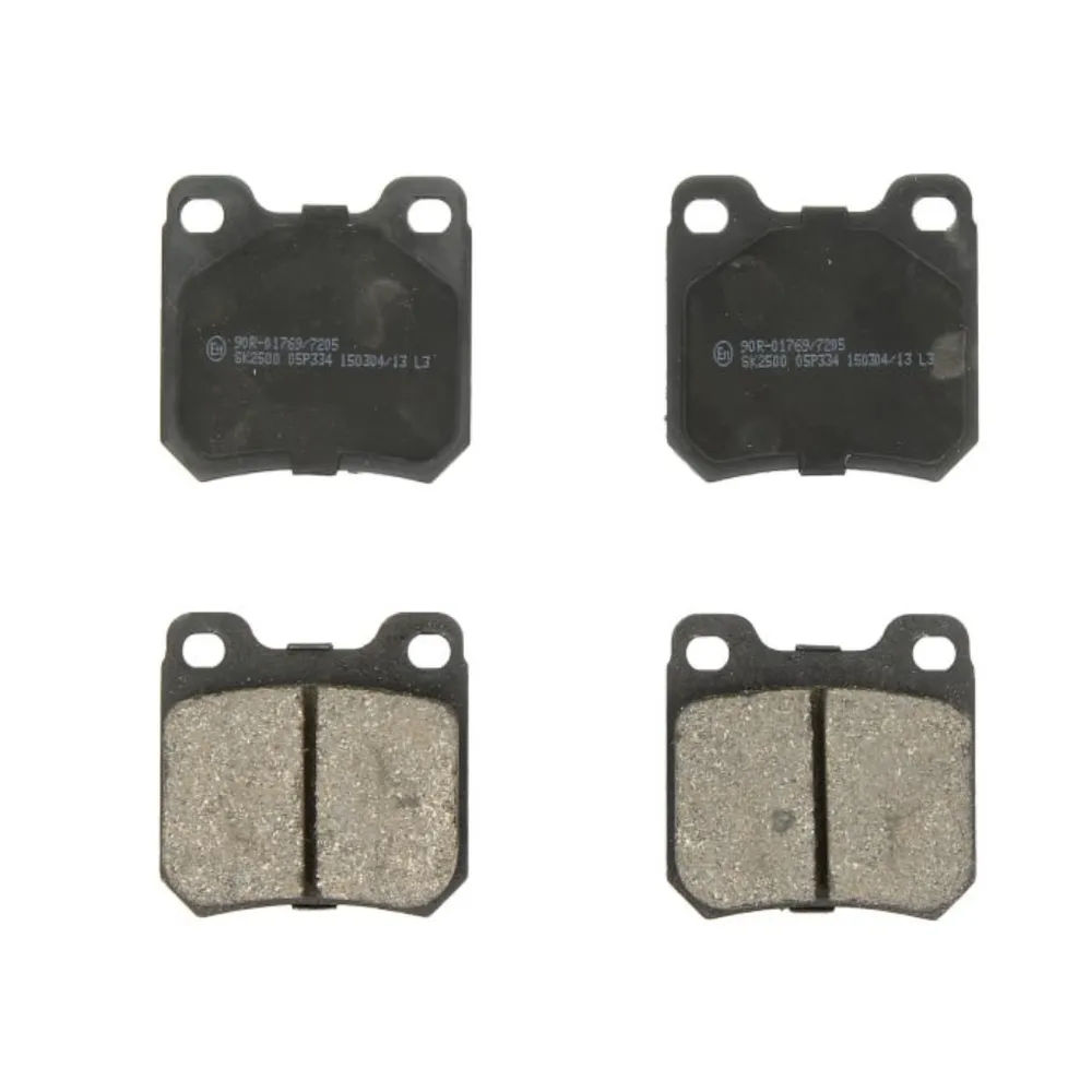 Rear brake pad set LPR 05P334 (WVA 21050) – Opel Vectra B, Omega, Calibra, Saab 9-3, 9-5