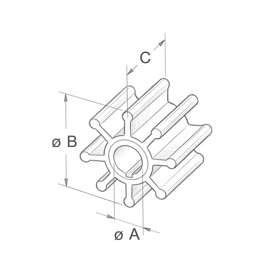 Impeler CEF 500363