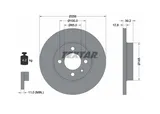Kočioni disk Textar 92041700 – zamjenski prednji disk, zamjena za VW/Audi/Seat/Škoda 357615301