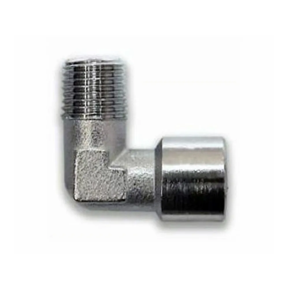 L joint with male-female thread 1/2" x 1/2"