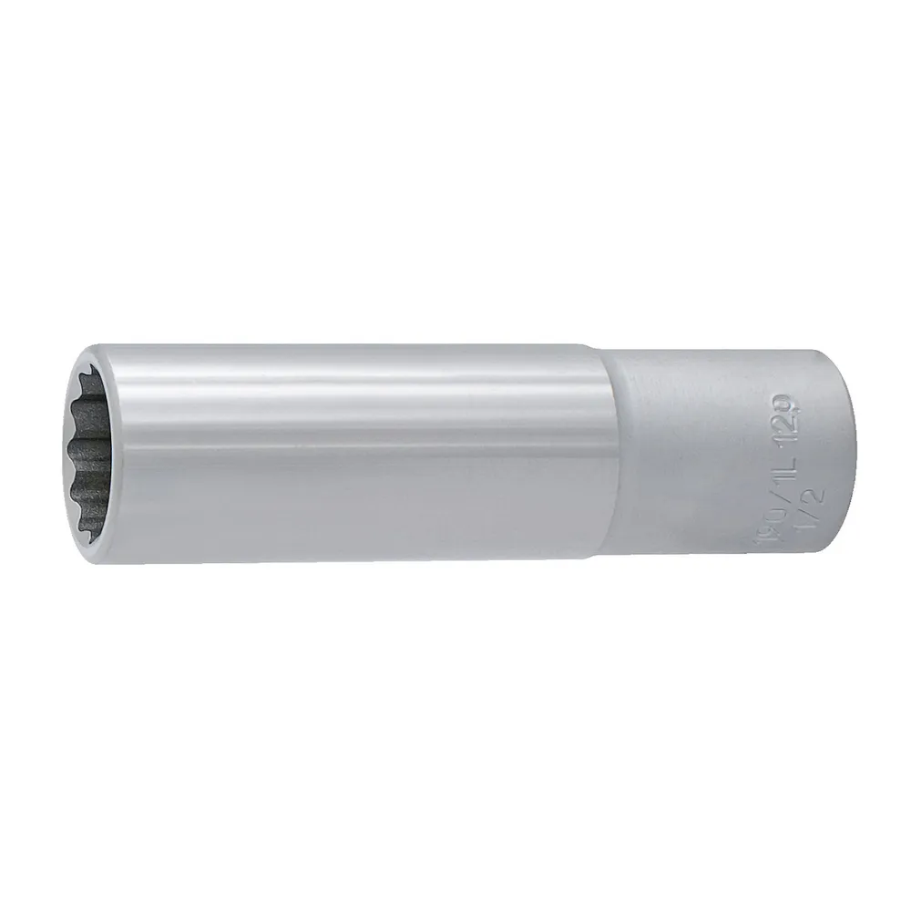 Nasadni ključ 12-kutni dugi prihvat 1/2" 10mm