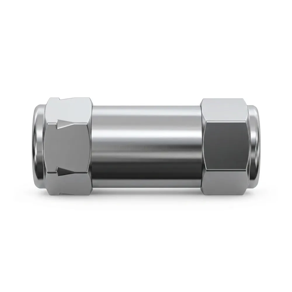 One way flow restrictor valve Female-Female 1/2" x 1/2"