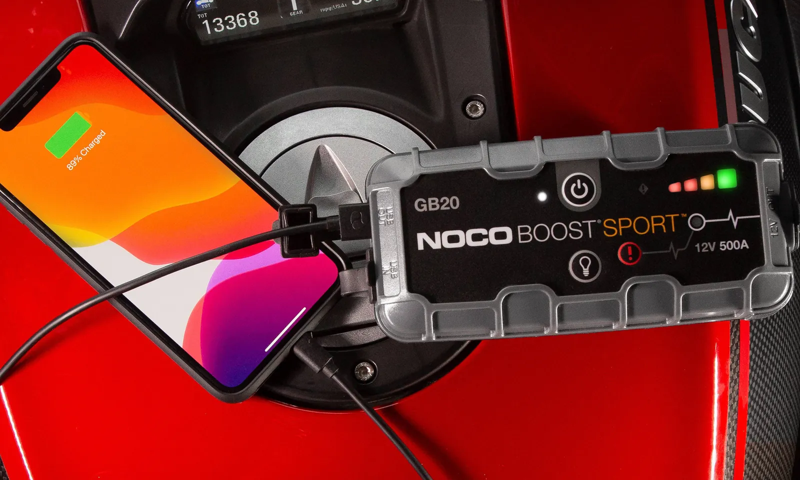 NOCO Boost Sport GB20 12V 500A litijski booster za auto