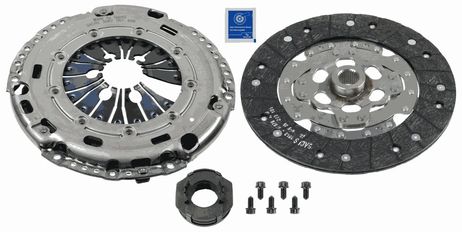 Set kvačila SACHS 3000970036 – VW, Audi, Škoda, Seat (Ø 228 mm)