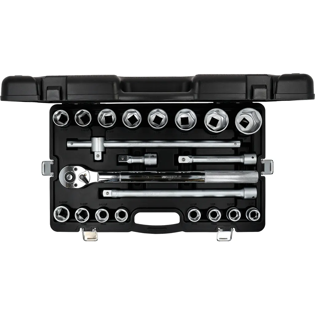 Set nasadnih ključeva KS Tools 3/4" 19-50 mm, 21-dijelni, 6-kutni (911.0721)