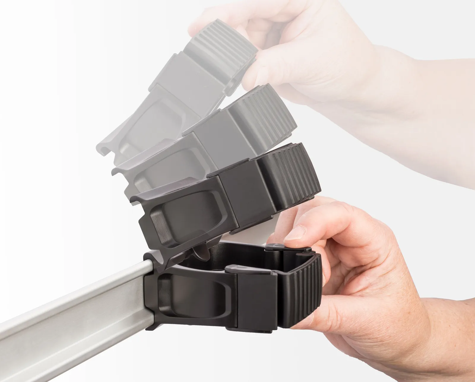 Toolflex One držač sa zidnim adapterom, 2 kom – nosač za alat (Ø 15–35 mm)