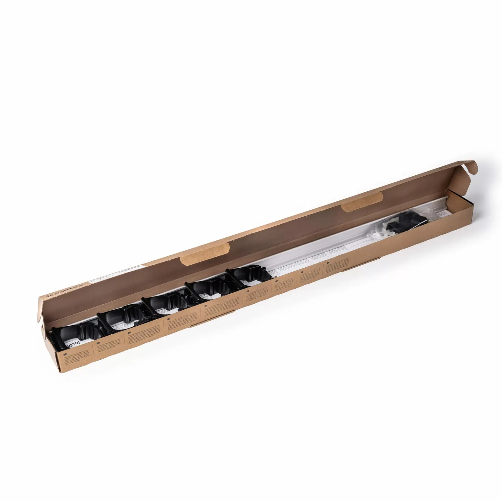 Toolflex One šina 94 cm s 5 držača – zidni nosač za alat (Ø 15–35 mm)