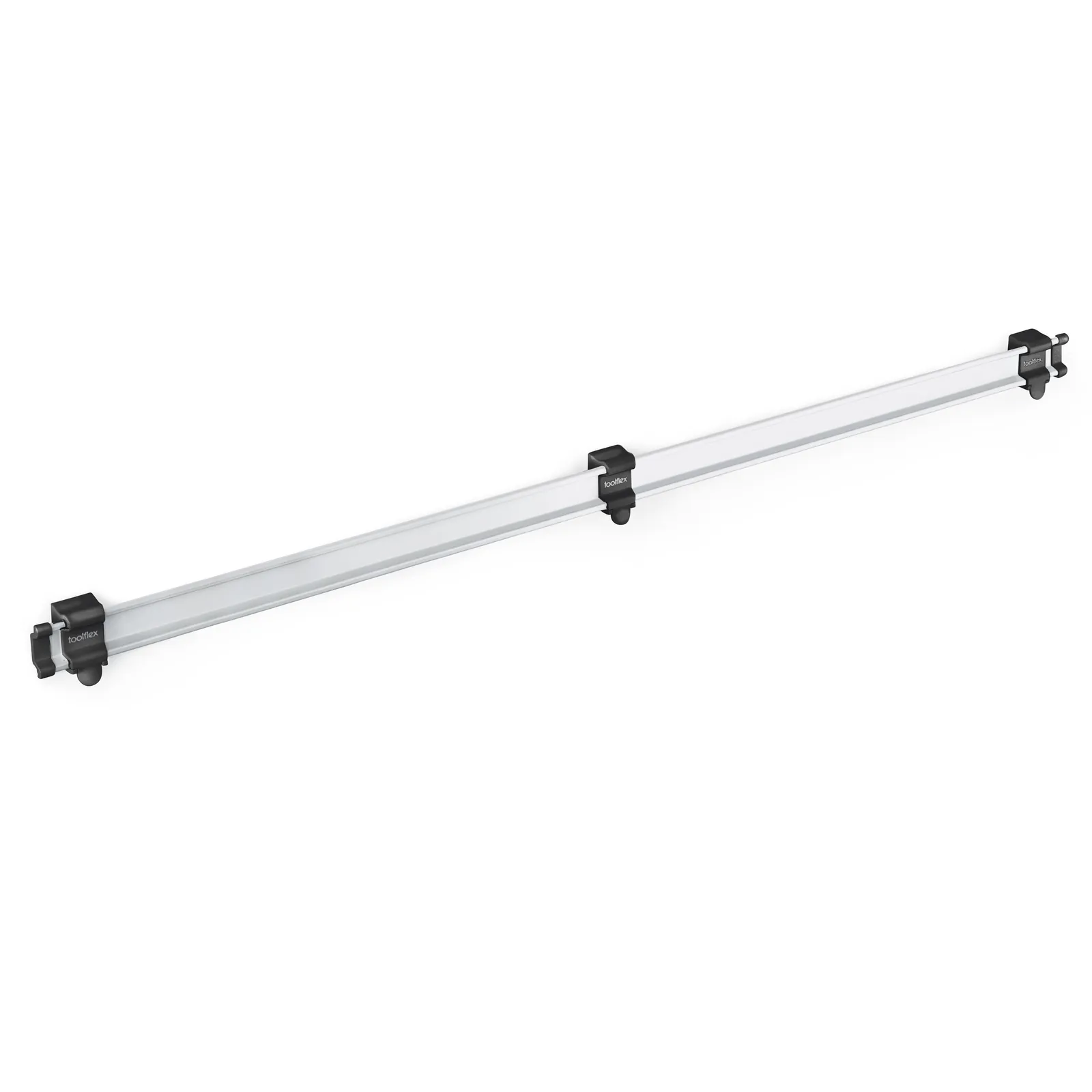Toolflex One šina 94 cm s 5 držača – zidni nosač za alat (Ø 15–35 mm)