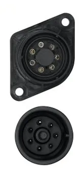 Utičnica ABS/EBS prikolice 7-polna, 24V, ISO 7638 (Hella 8JB 007 645-021)