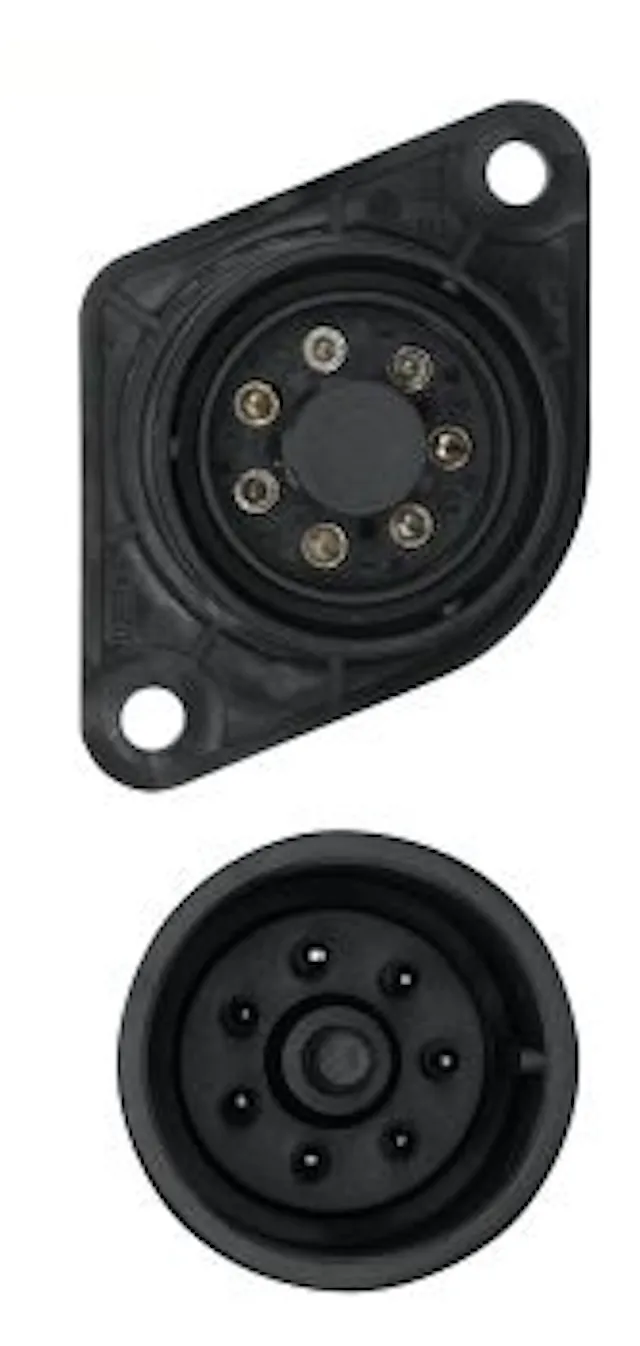 Utičnica ABS/EBS prikolice 7-polna, 24V, ISO 7638 (Hella 8JB 007 645-021)