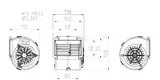 Ventilator SPAL 002-B100-93D 002-B37/C-42D 24V