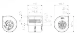 Ventilator SPAL 008-B100-93D 24V