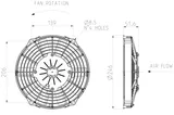 Ventilator SPAL VA07-BP7/C-31S 24V