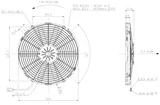 Ventilator SPAL VA08-BP10/C-23A 24V