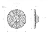Ventilator SPAL VA10-BP70/LL-61A 24V