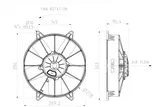 Ventilator SPAL VA15-AP70/LL-39A
