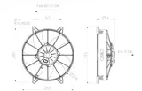 Ventilator SPAL VA15-BP70/LL-51A 24V