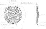 Ventilator SPAL VA18-AP10/C-41S 12V