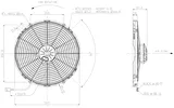 Ventilator SPAL VA18-BP70/LL-86A 24V