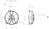 Ventilator SPAL VA31-A100-46A 12V