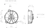 Ventilator SPAL VA31-A100-46S 12V