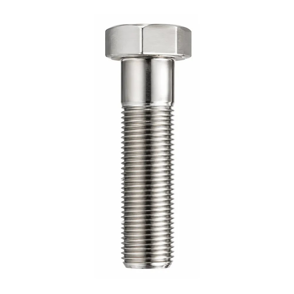 DIN960 bolt M10x90 A2 A2-70 hex head, fine thread, partially threaded